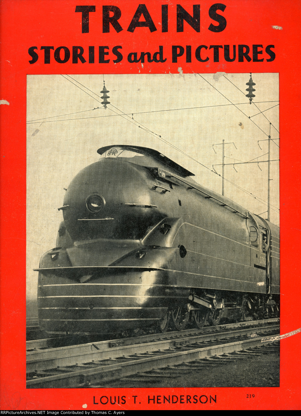 "Trains: Stories And Pictures," Cover, 1935